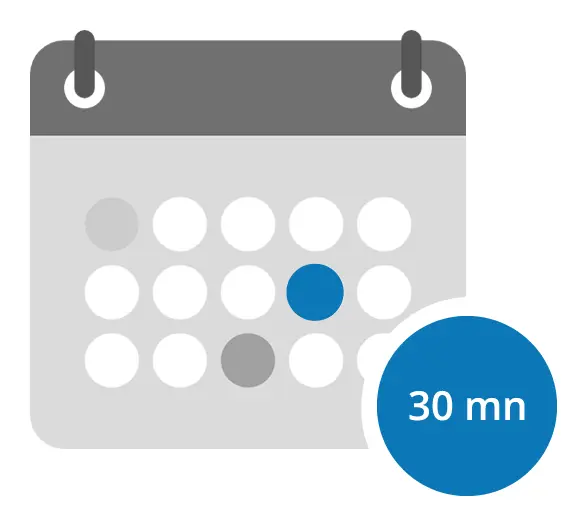Rendez-vous de 30 mn Rendez-vous de 30 mn